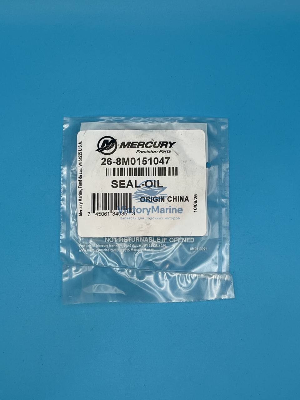 8M0151047 Сальник коленвала (верхний) для MERCURY 25-60 EFI 3/4-Cyl 4-Stroke