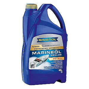 Моторное масло RAVENOL Marineoil PETROL 25W-40 Synthetic (4 литра)
