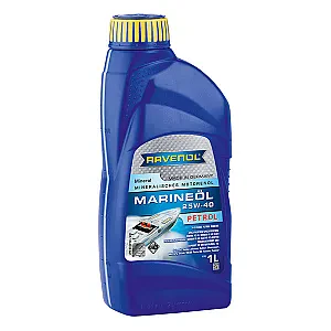 Моторное масло RAVENOL Marineoil PETROL 25W-40 mineral (1 литр)