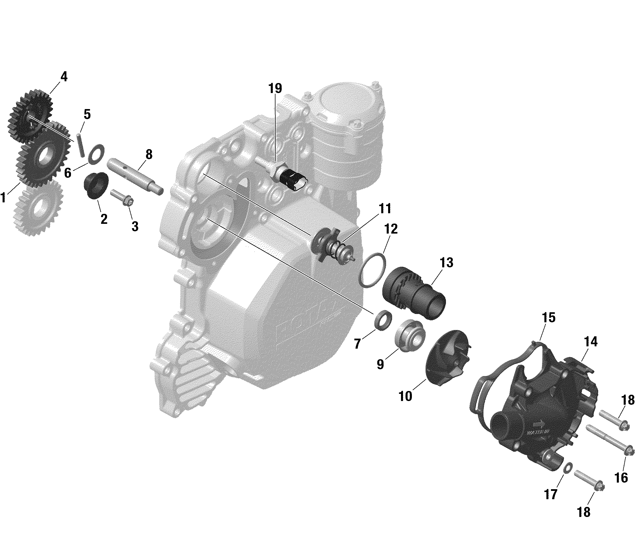 ROTAX охлаждение двигателя