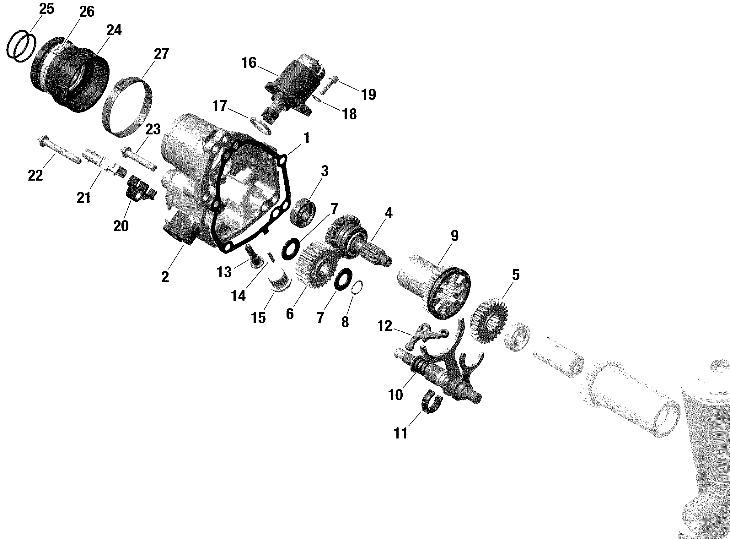 Rotax коробка передач iDF
