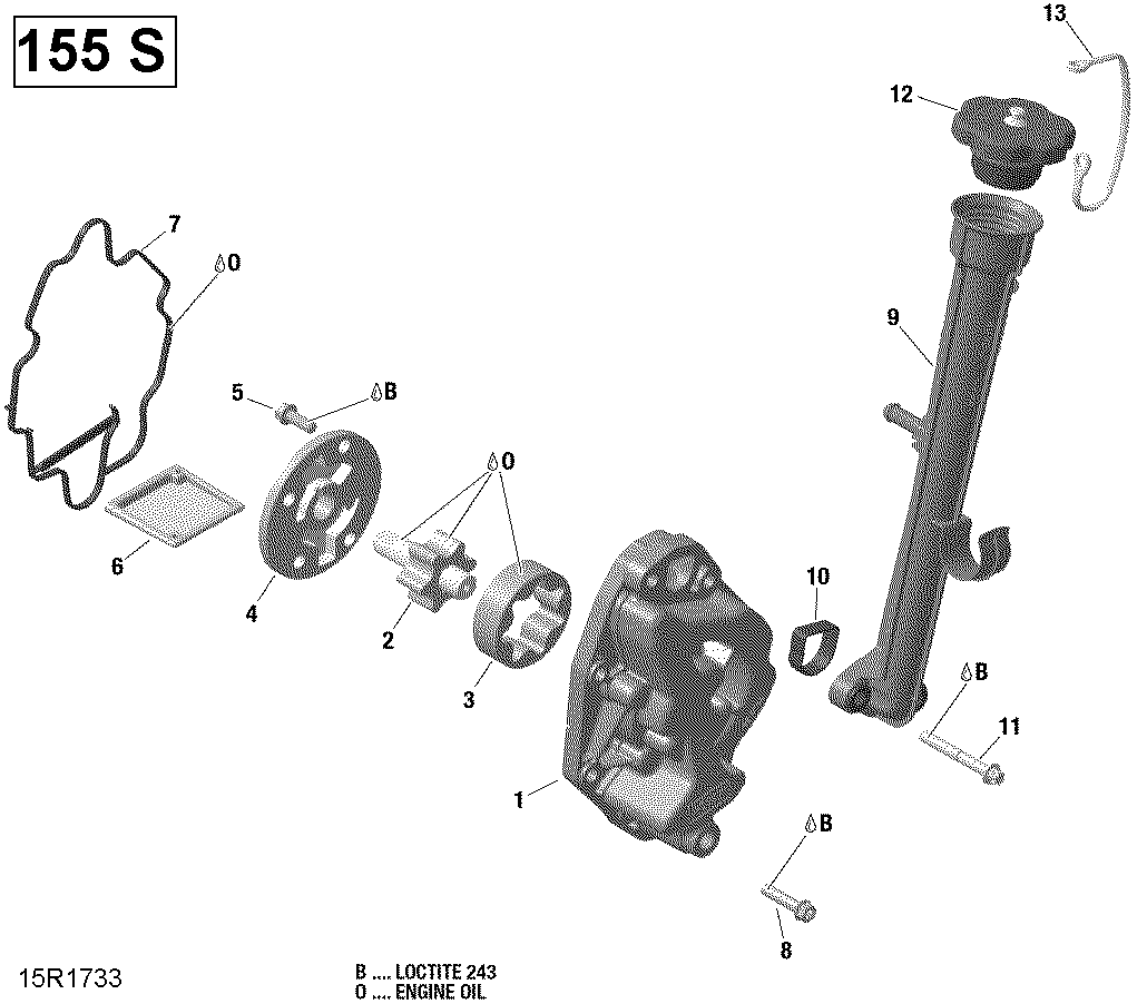 Масляный Separator 155 Model With подвеска