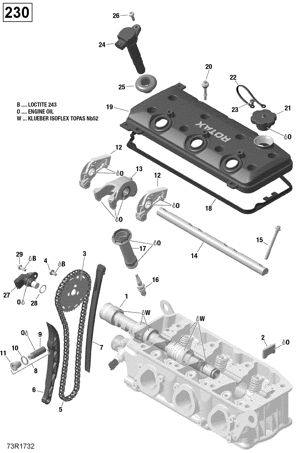 Клапанный механизм 130-155 Model Without подвеска