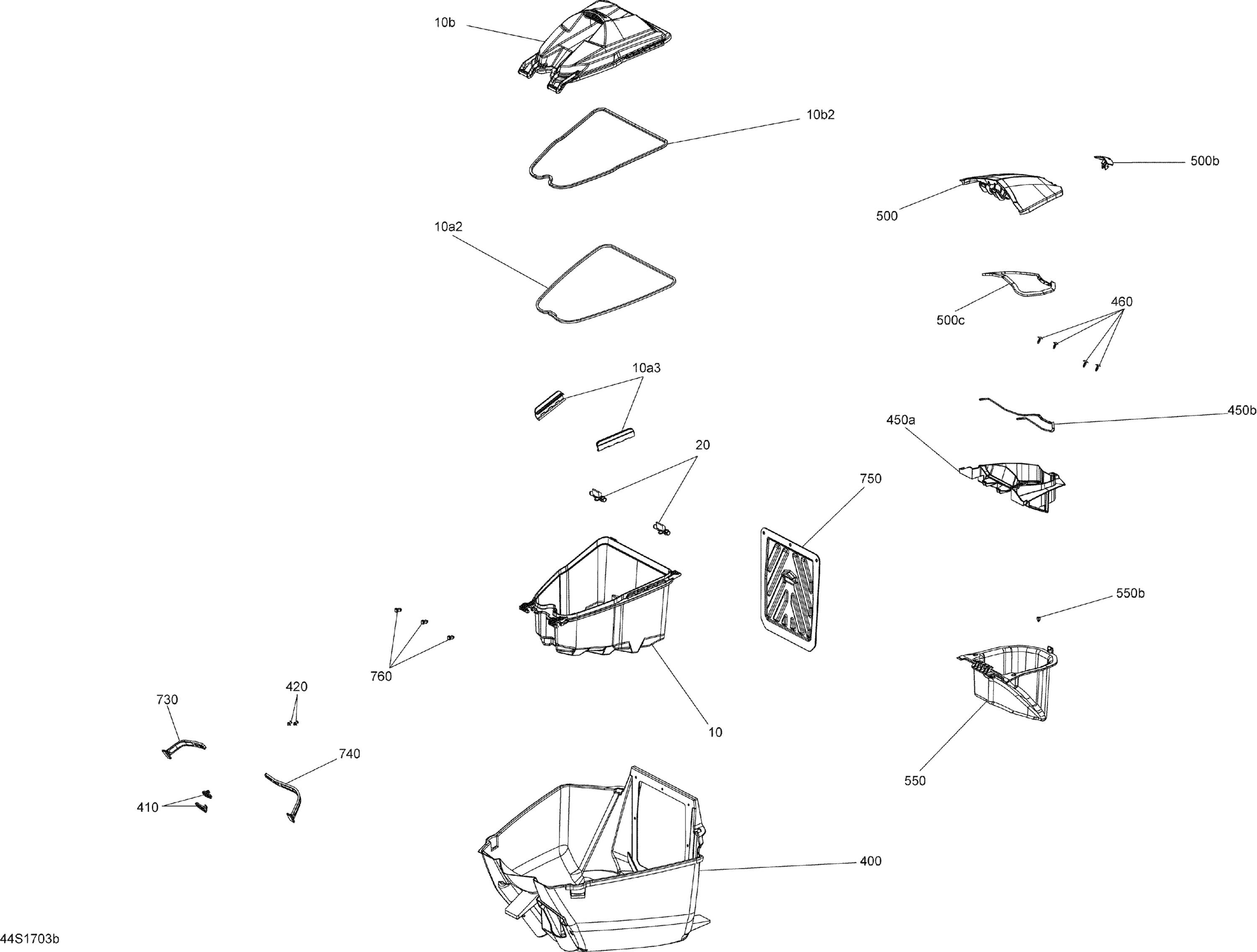 Storage Compartments - All Models