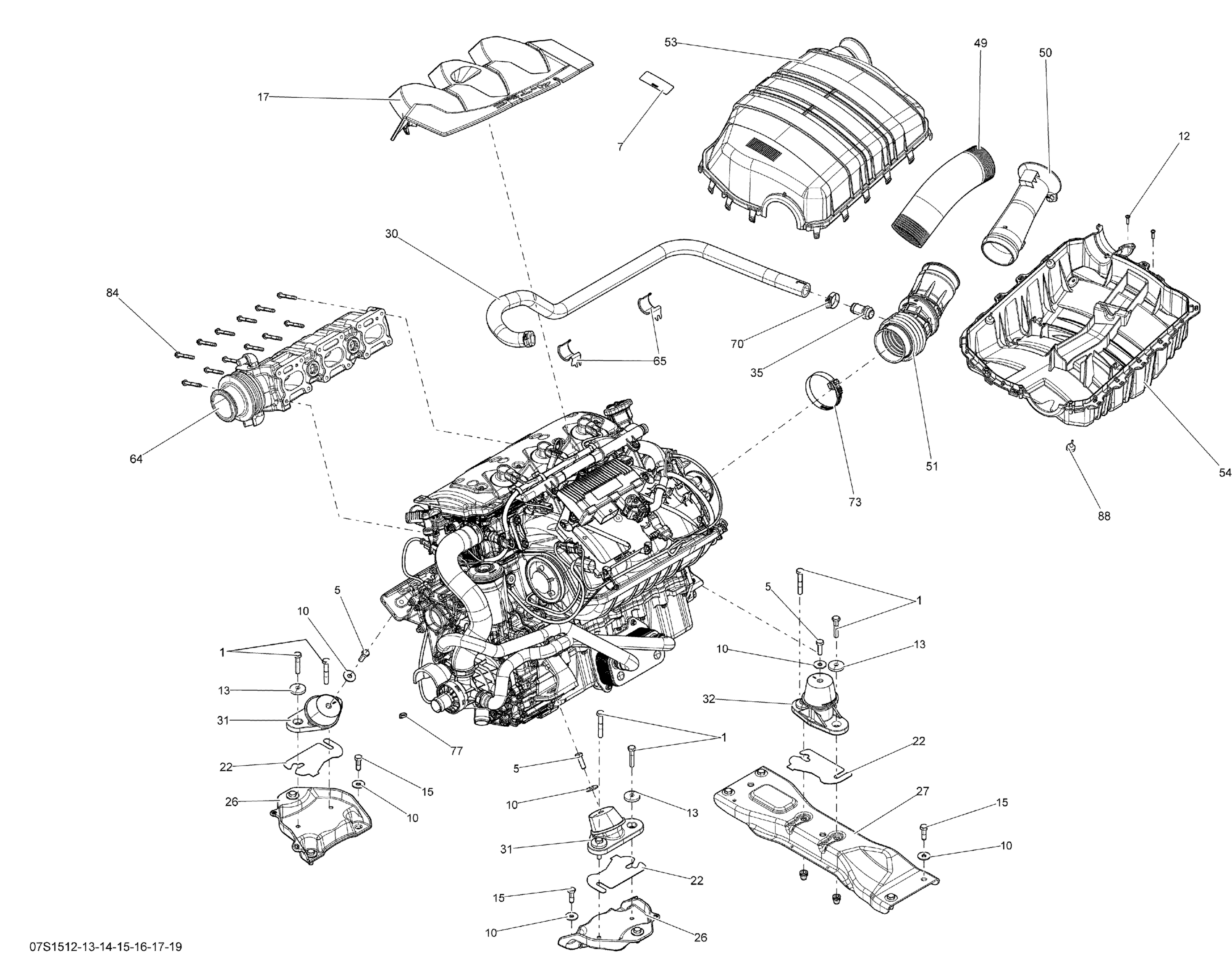 Двигатель _07S1515