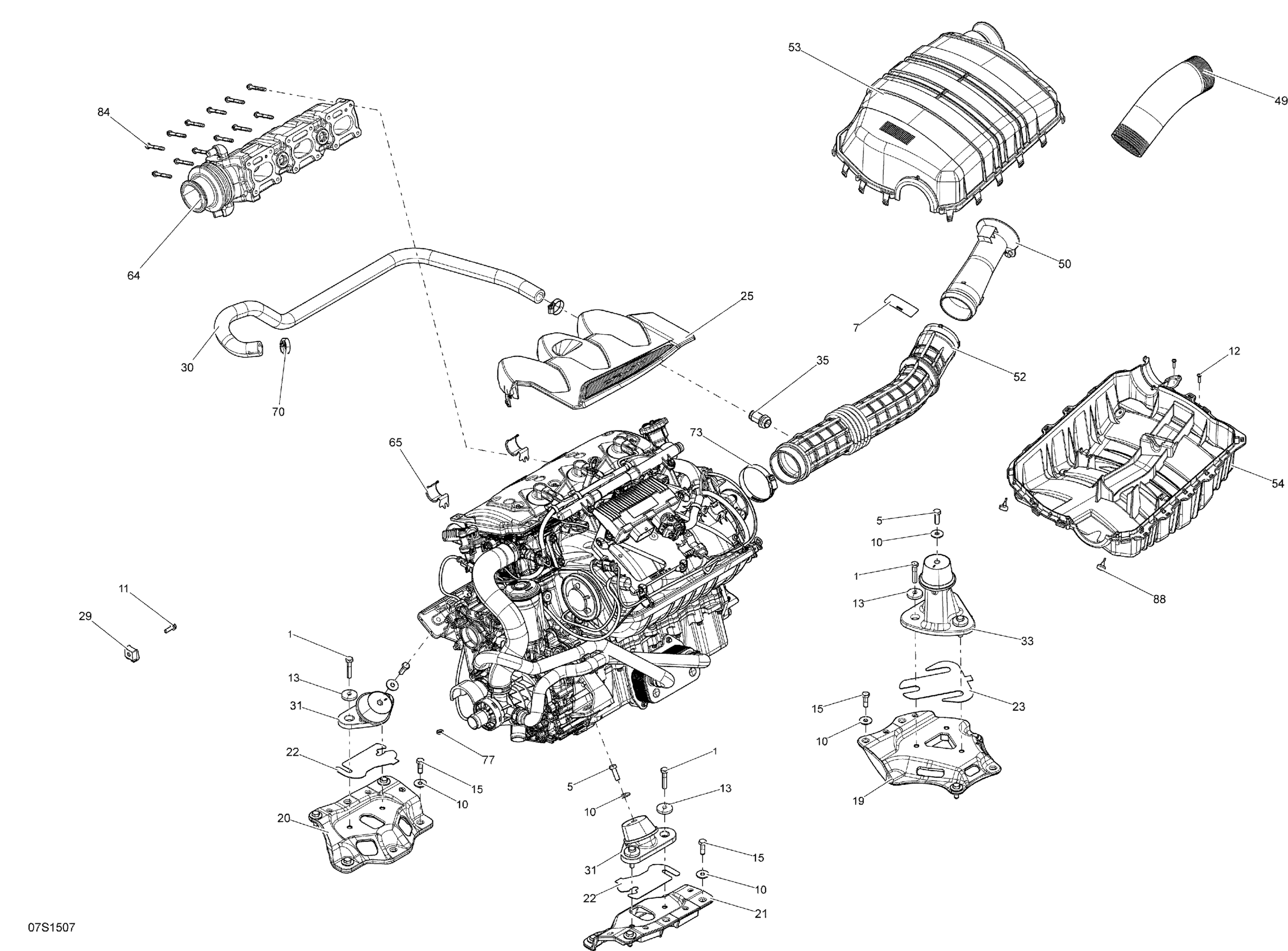 Двигатель _07S1507