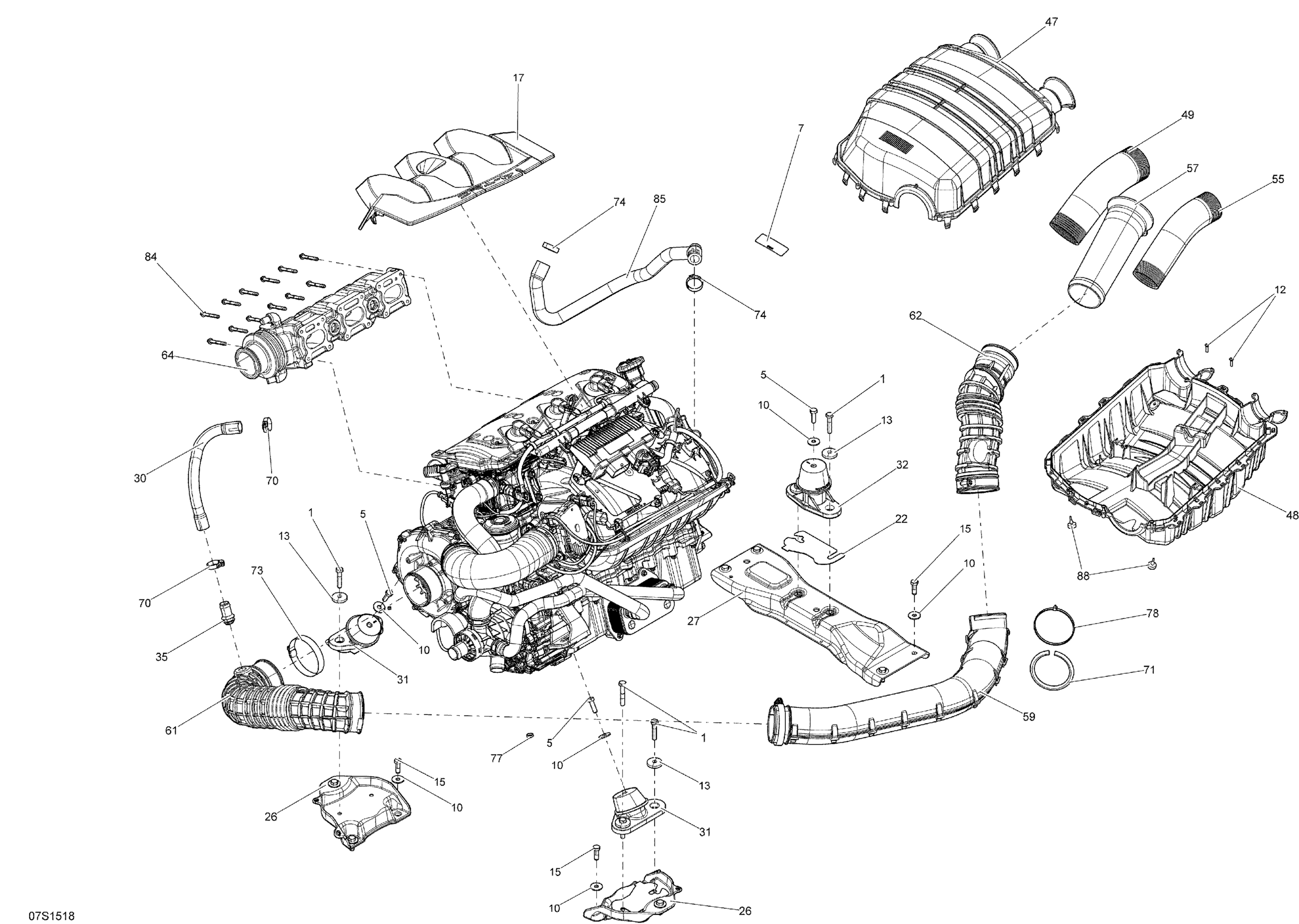Двигатель _07S1417