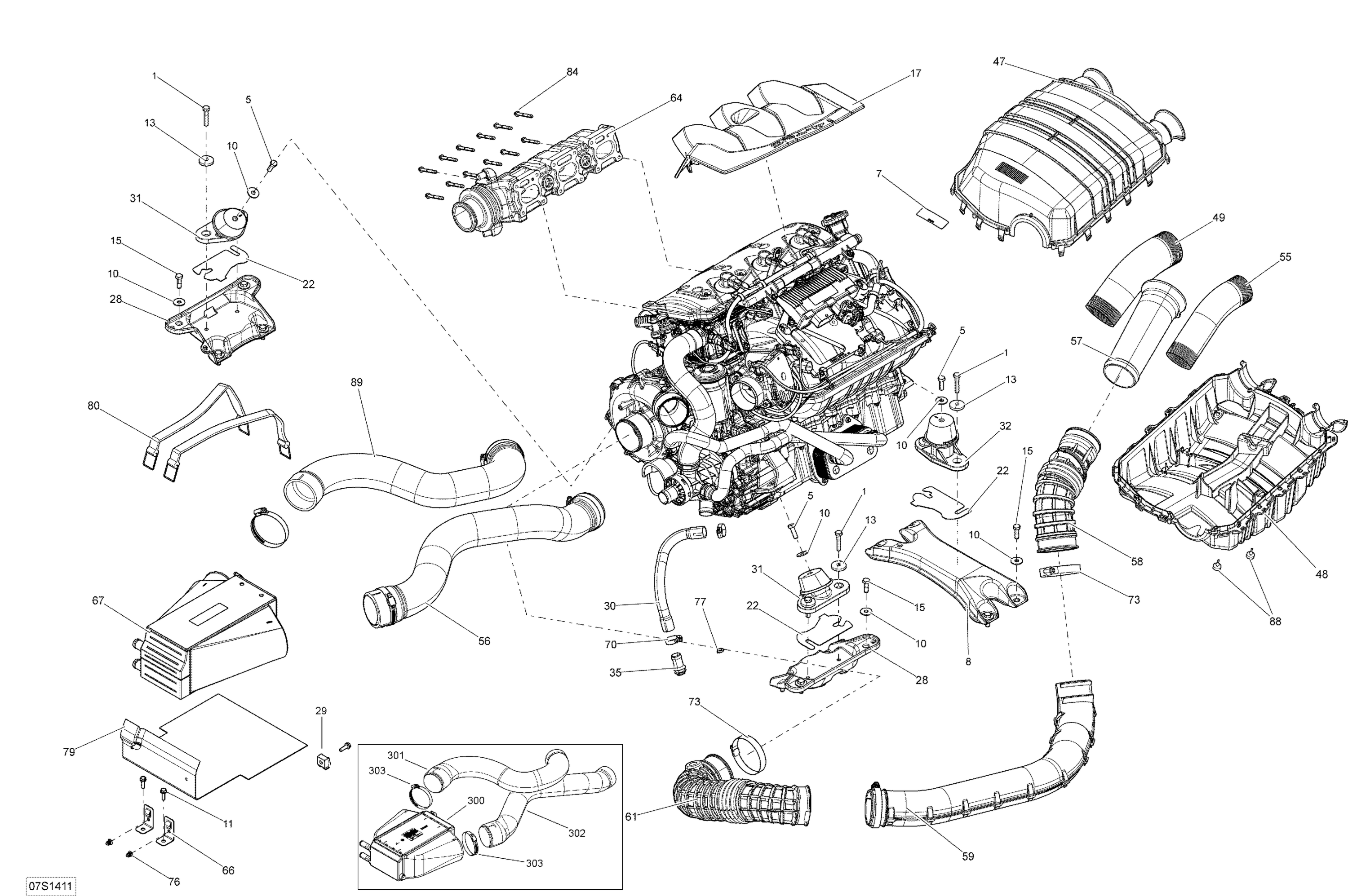 Двигатель _07S1411