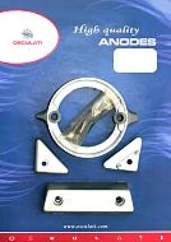 Комплект магниевых анодов для VOLVO PENTA 290 DP OEM: 875821+852835+2x872793 (Osculati)