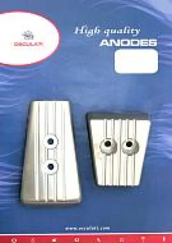 Комплект цинковых анодов для VOLVO PENTA SX-A/DPS OEM: 3888817+3888814 (Osculati)