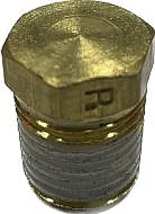 3850802 Пробка сливная латунная Volvo-Penta (оригинал)
