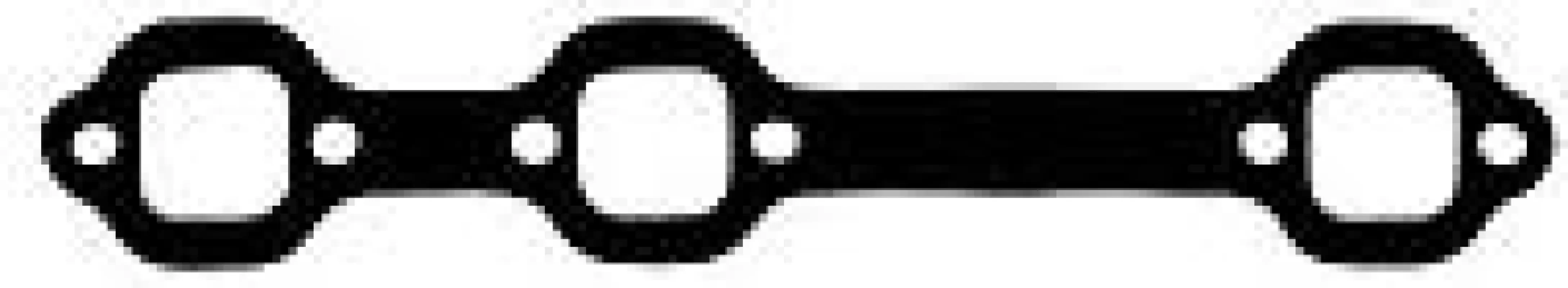 Прокладка выпускного коллектора для VOLVO-PENTA/MERCRUISER 4.3L OEM: 18-2909-9, 27-99757 (