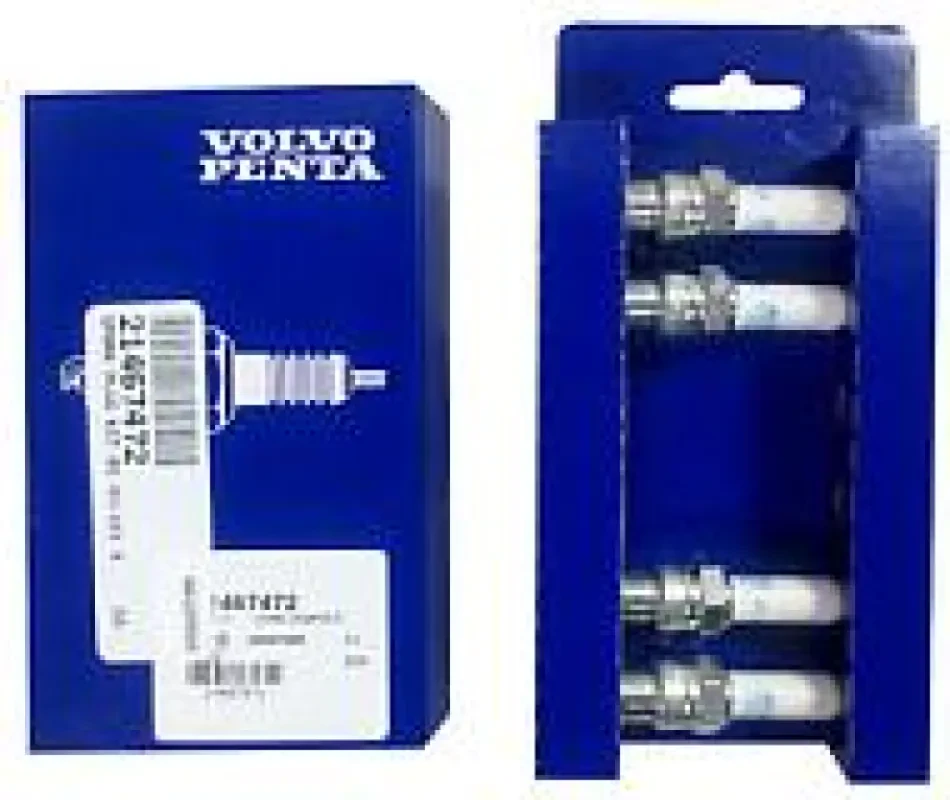 Свечи зажигания (комплект 4шт.) для VOLVO PENTA OEM: ITR4A15/8M0058932/8M2018369/884019001