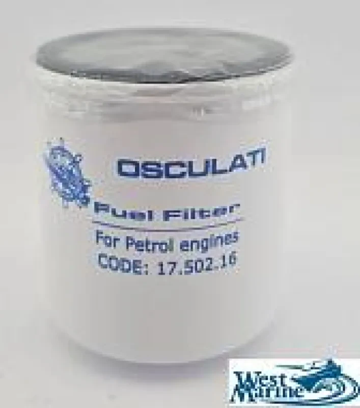 Osculati 17.502.16 Фильтр топливный (бензин) для VOLVO-PENTA/OMC 4.3/5.0/5.7/8.1L OEM: 3862228, 5009676, 9-3
