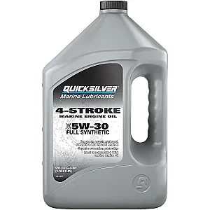 8M0180931 Моторное масло синтетическое 5W30 QUICKSILVER Full Synthetic для ПЛМ, 3@4л