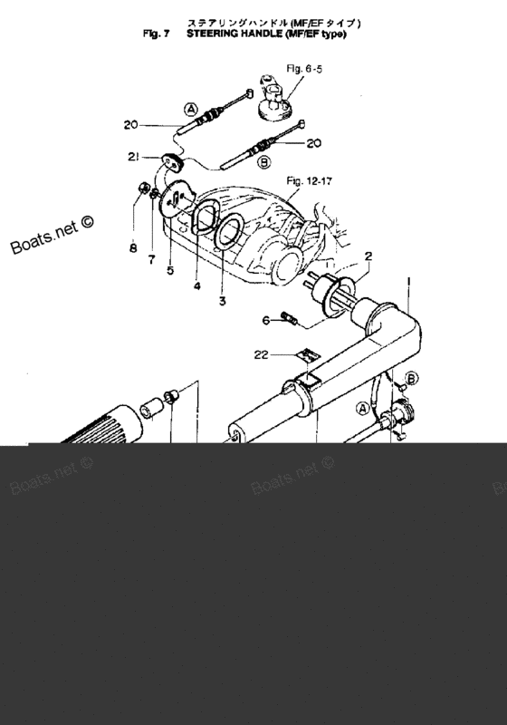 Рукоятка управления (mf-ef type)