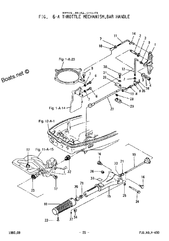Throttle mechanism, bar handle