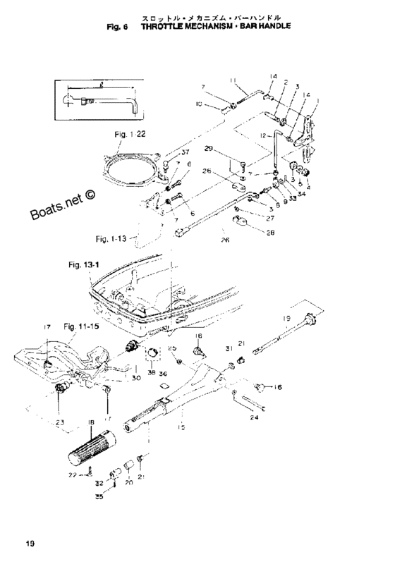 Throttle mechanism, bar handle
