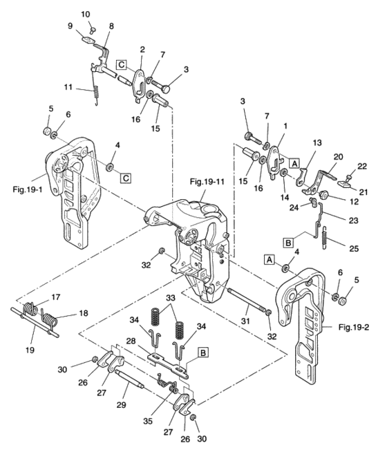 Manual tilt (for m type)