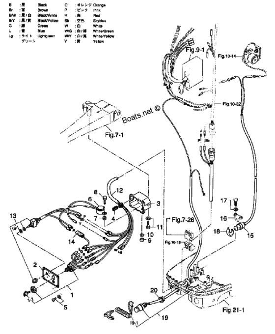Electric детали (main switch: f type)