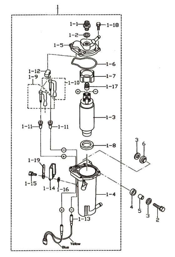 Топливный feed pump (ffp) сборка