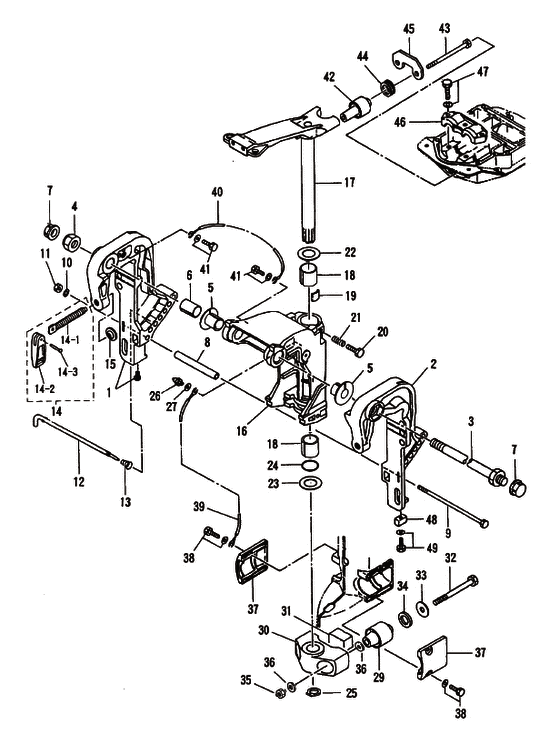 Кронштейн (1) manual tilt