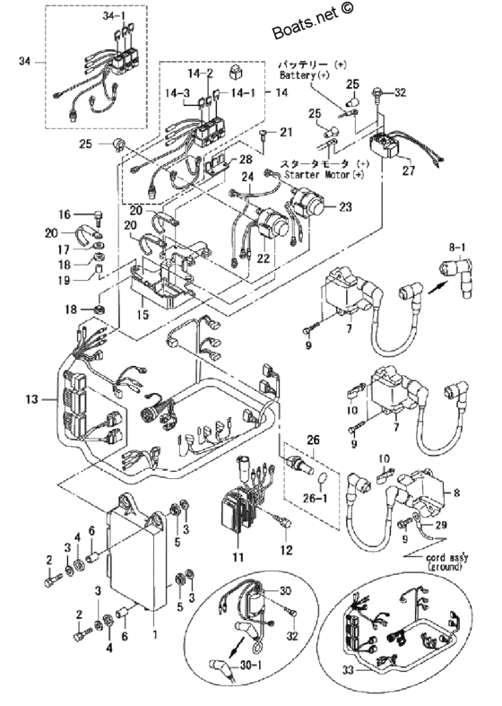 Electric детали (ecu и diagram)