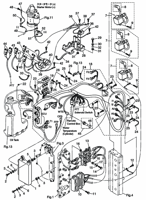 Electric детали (ecu - diagram)