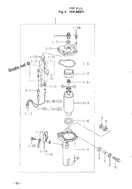 Топливный feed pump (ffp) сборка