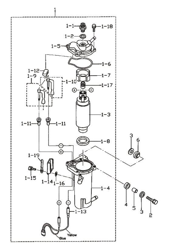 Топливный feed pump (ffp) сборка