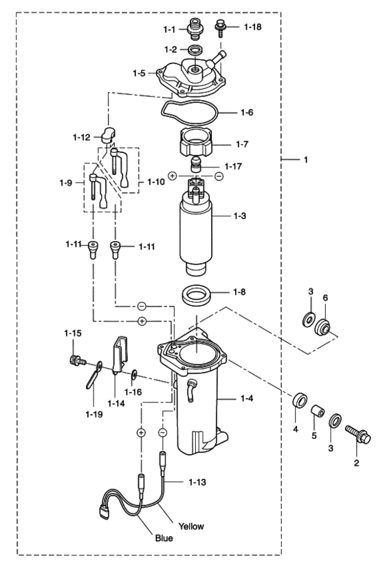 Топливный feed pump (ffp) сборка
