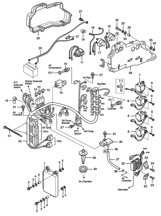 Electric детали (ecu и diagram)