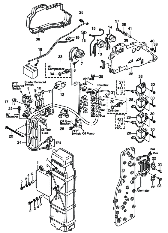 Electric детали (ecu и diagram)