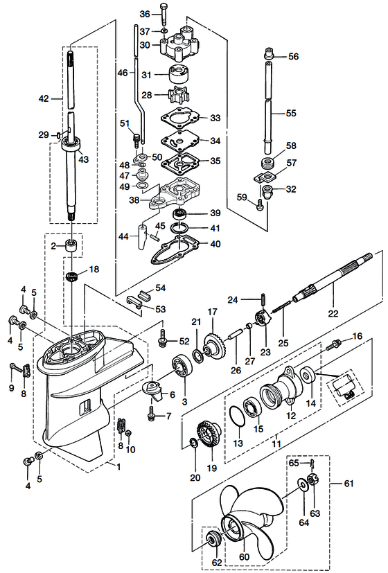 Lower unit