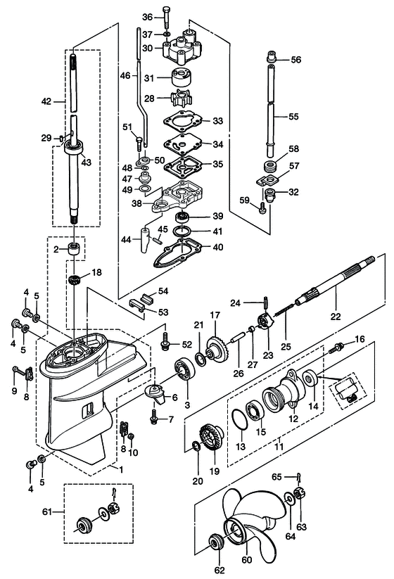 Lower unit