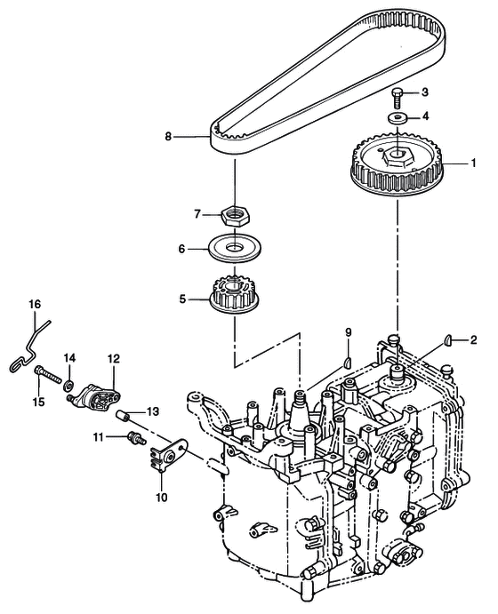 Pulley и timing belt
