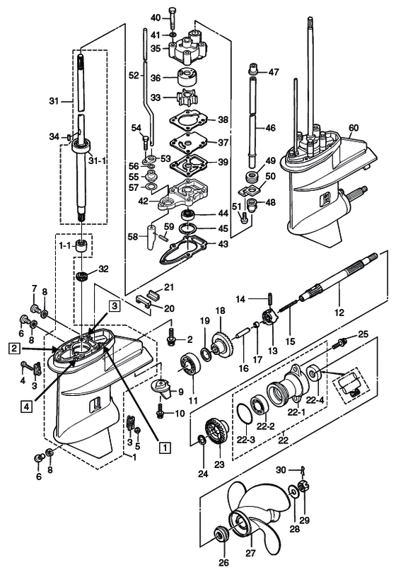 Lower unit