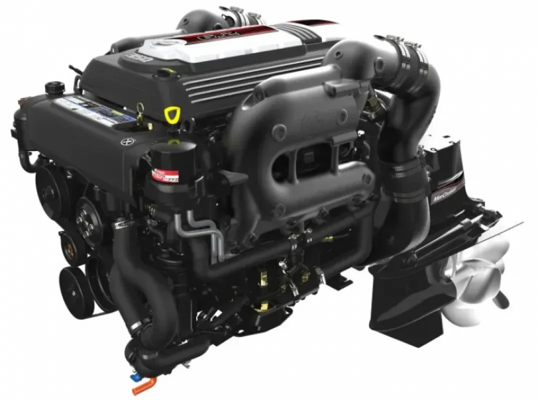Mercury Marine Комплект: двигатель Mercruiser 6.2L 350 л.с. + транцевая сборка Bravo + поворотно-откидная колонка Mercruiser Bravo One