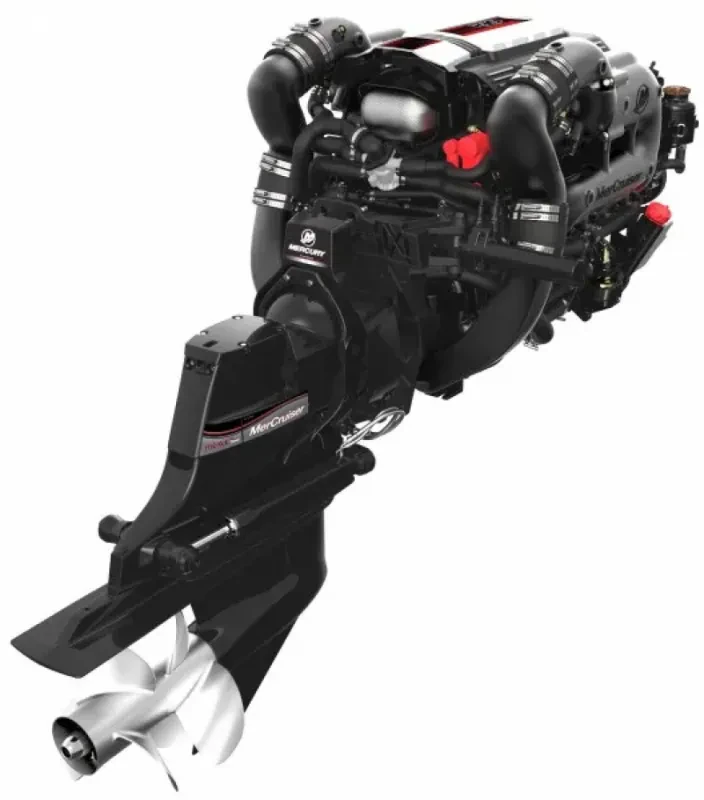 Mercury Marine Комплект: двигатель Mercruiser 6.2L 350 л.с. + транцевая сборка Bravo + поворотно-откидная колонка Mercruiser Bravo One