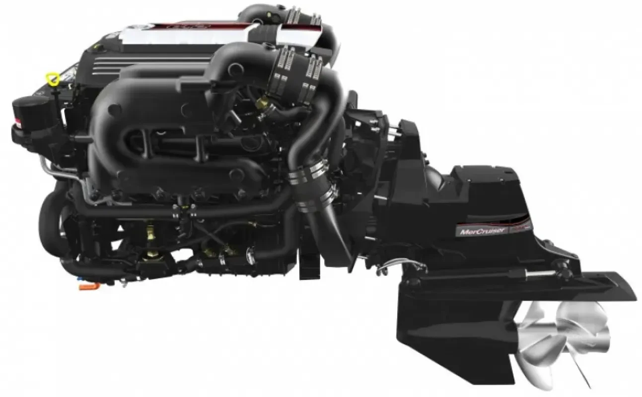 Mercury Marine Комплект: двигатель Mercruiser 6.2L 350 л.с. + транцевая сборка Bravo + поворотно-откидная колонка Mercruiser Bravo One