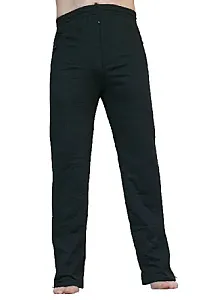 Штаны мужские свободные с молнией W8313-010 Black (XXL)