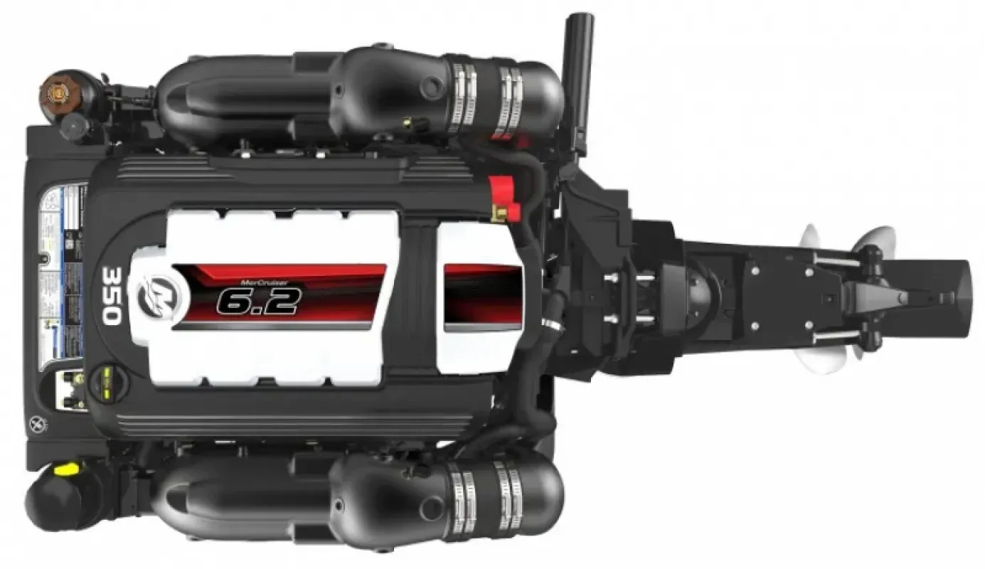 Mercury Marine Комплект: двигатель Mercruiser 6.2L 350 л.с. + транцевая сборка Bravo + поворотно-откидная колонка Mercruiser Bravo One