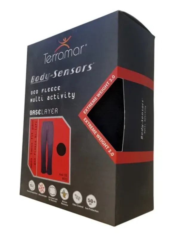 Terramar Штаны мужские свободные с молнией  Black (XXL)