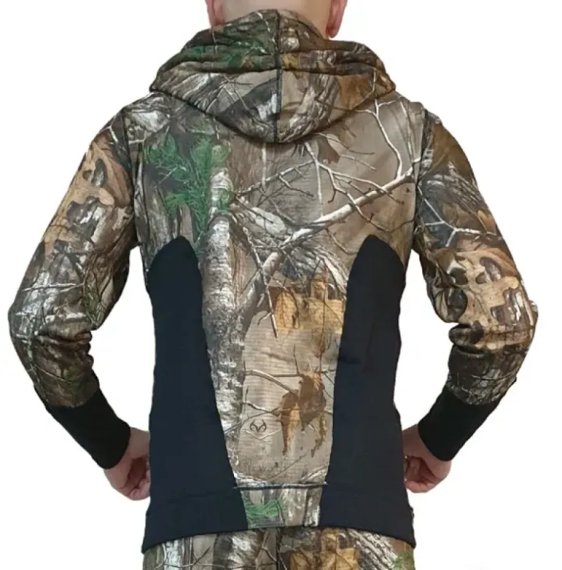 Terramar Куртка с капюшоном на молнии  Black+RealTree (XXL)