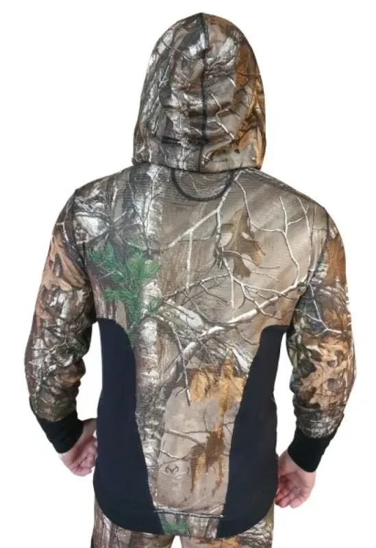 Terramar Куртка с капюшоном на молнии  Black+RealTree (XXL)