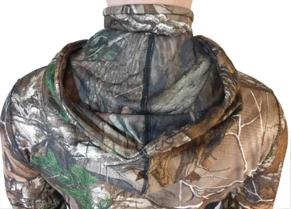 Terramar Куртка с капюшоном на молнии  Black+RealTree (XXL)