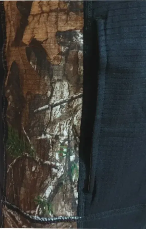 Terramar Куртка с капюшоном на молнии  Black+RealTree (XXL)