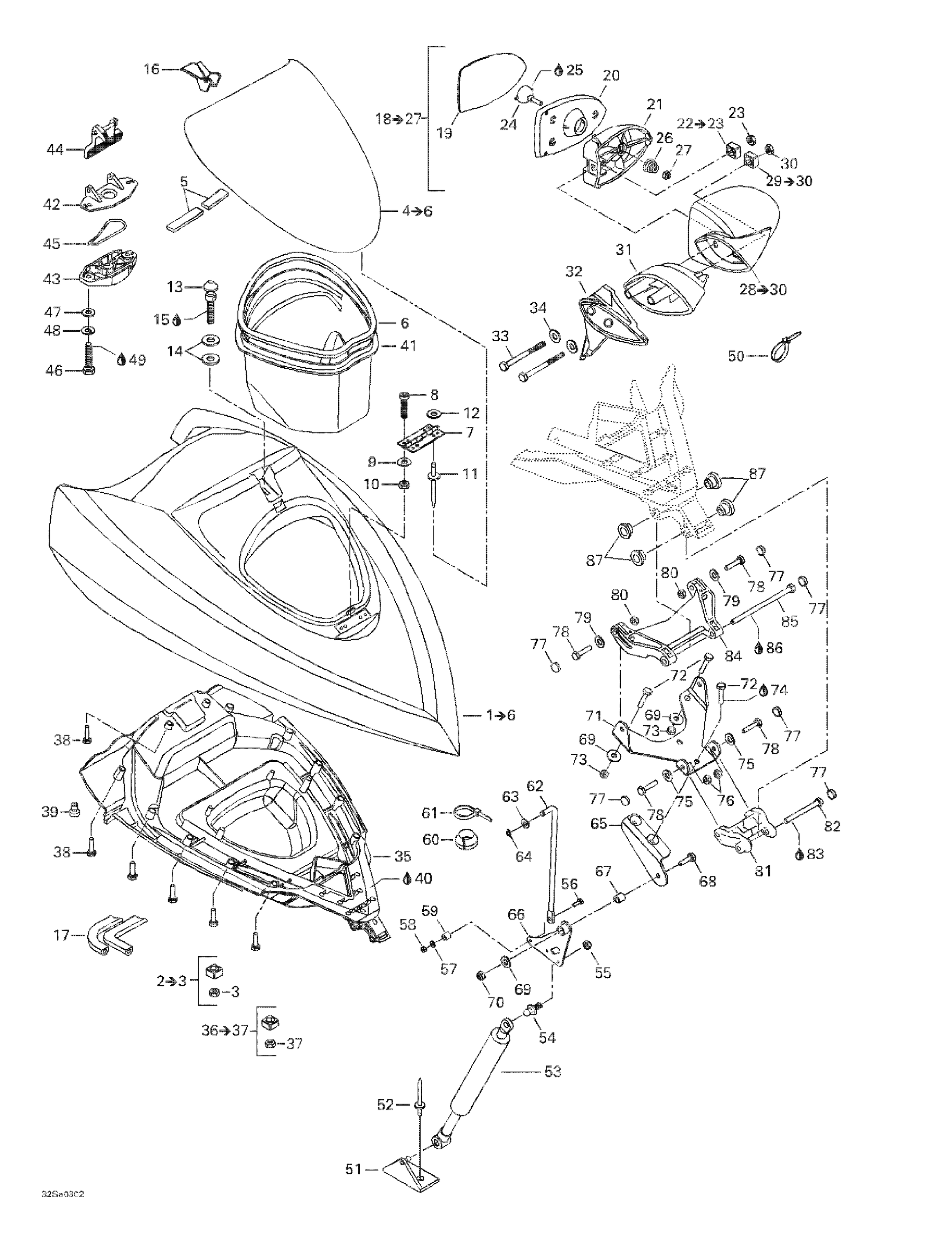 Front Storage Compartment