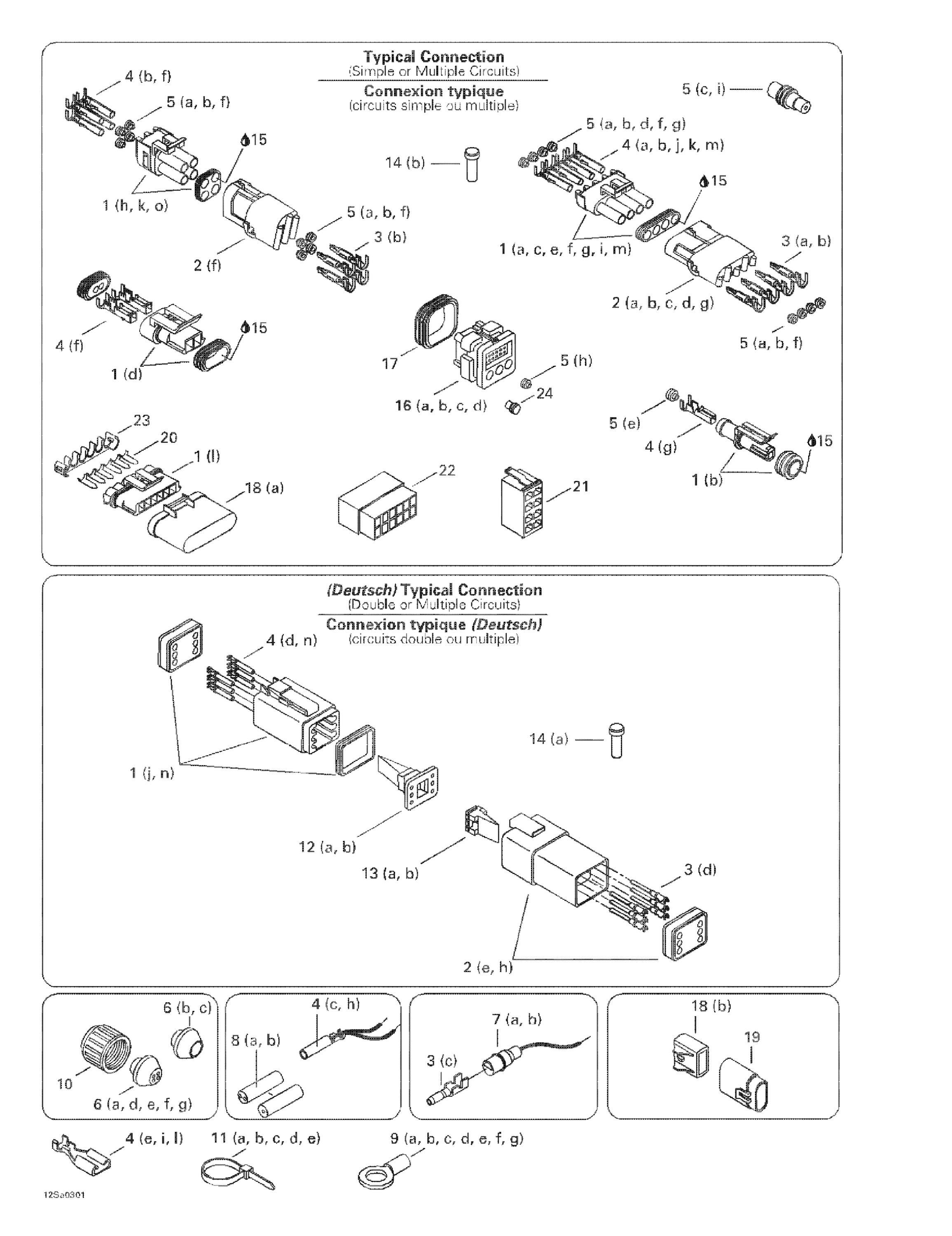Typical электрооборудование Connections