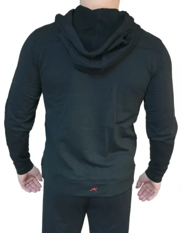 Terramar Куртка с капюшоном без молнии  Black (XXL)